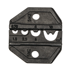 Matriz Ponchadora para Terminales sin Aislamiento, 8-18 AWG. Compatible con Pinza Ponchadora VDV200-010.