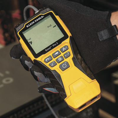 Probador Scout™ Pro 3 con kit de transmisores remotos Test-n-Map™ (Inspección PoE)