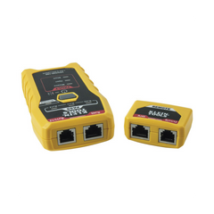 Probador de Cables de Red y Probador de Cables de Datos LAN Explorer™ con Transmisor Remoto.