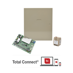 Panel de Alarma Hibrido, 8 Particiones, Hasta 250 Zonas Intrusión, Compatible con AlarmNet y Total Connect
