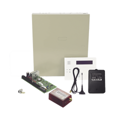(2 Años 4GLTEM/5G ILIMITADO INCLUIDO)  Kit Vista48LA con comunicador 4GLTEM/5G MN01, Teclado, Gabinete y Transformador