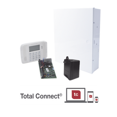 Sistema de alarma VISTA48/6162RF con Gabinete, Transformador y teclado Alfanumérico con receptor RF