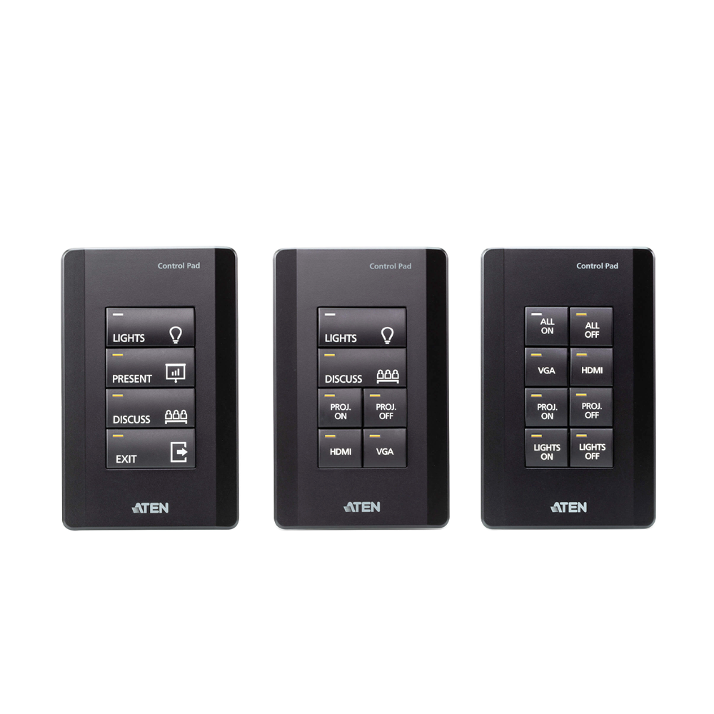 Sistema de control ATEN: panel de control de 8 botones