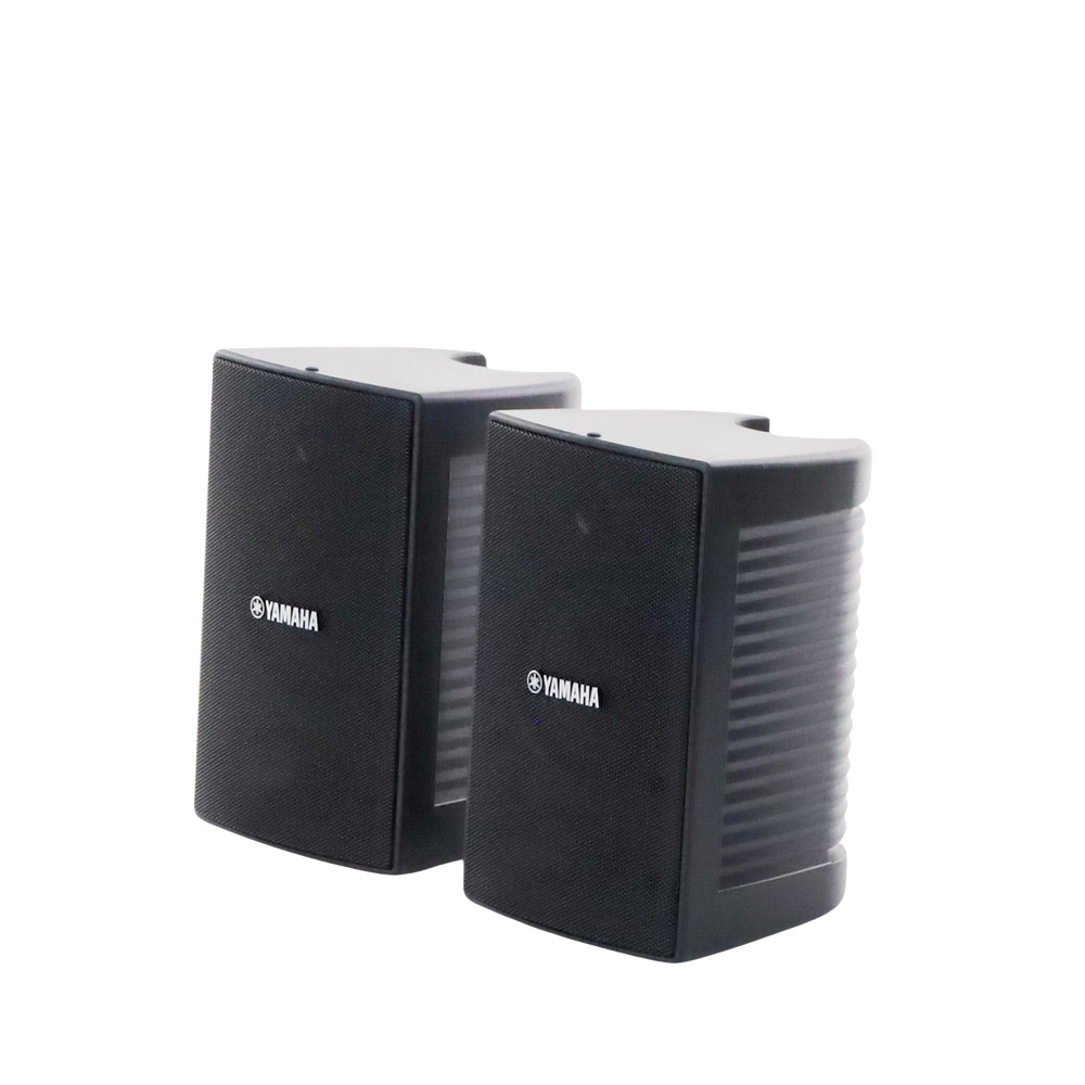 Altavoz de Montaje en Pared | 2 vias | Woofer 4" | Tweeter 1" | IPX3 | 8 ohms | 70/100V | Color Negro | Par