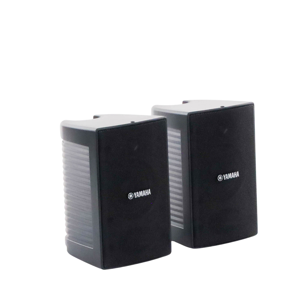Altavoz de Montaje en Pared | 2 vias | Woofer 4" | Tweeter 1" | IPX3 | 8 ohms | 70/100V | Color Negro | Par