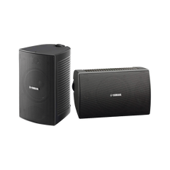 Altavoz de Montaje en Pared | 2 vias | Woofer 4" | Tweeter 1" | IPX3 | 8 ohms | 70/100V | Color Negro | Par
