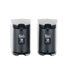 Altavoz de Montaje en Pared | 2 vias | Woofer 6.5" | Tweeter 1" | IPX3 | 8 ohms | 70/100V | Color Negro | Par