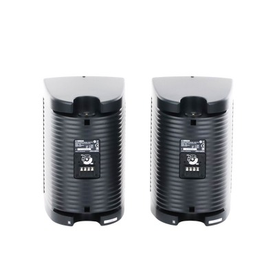Altavoz de Montaje en Pared | 2 vias | Woofer 6.5" | Tweeter 1" | IPX3 | 8 ohms | 70/100V | Color Negro | Par