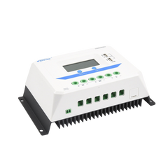 Controlador Solar PWM / 60A / 12/24V / Doble USB / Pantalla LCD / Tierra Positivo Común