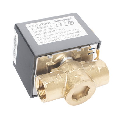 Válvula de control eléctrica VS9 para fan coil: DN20: PN20: 2 vías: 110 V CA: conexión NPT