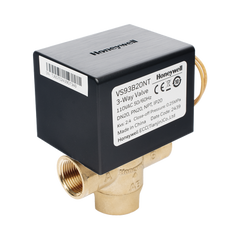 Válvula de control eléctrica VS9 para fan coil: DN20: PN20: 3 vías: 110 V CA: conexión NPT