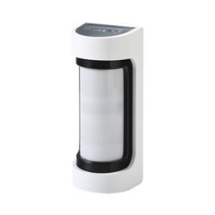 Sensor de Movimiento / 12 Metros de Detección / 100% Exterior / Serie Shield de Optex / Diseño Estético y Formal / Inalambrico (Alimentacion)