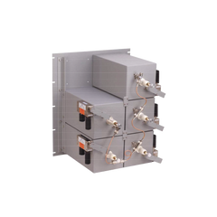 Combinador 440-510 MHz, para 5 Canales, 125 Watt, 300 KHz (min.) de Sep. Tx-Tx, 2 Aisladores N Hembra.