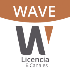 Licencia de 8 Canal de Wisenet Wave Profesional
