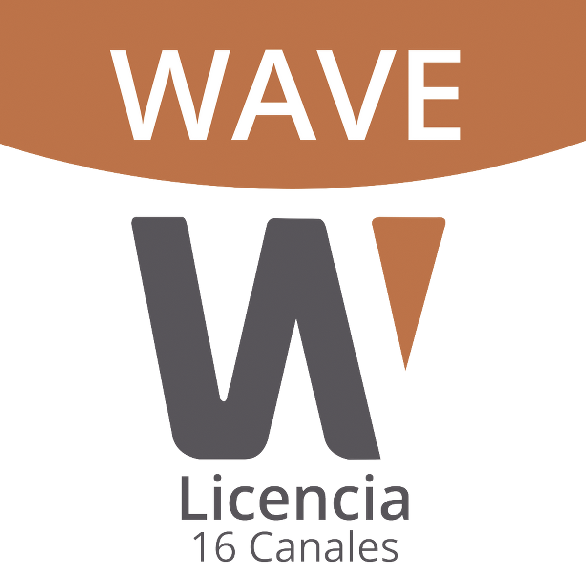 Licencia de 16 Canales de Grabación Wisenet Wave Profesional