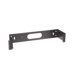 Rack Abierto de Instalación en Pared con Bisagras, Profundidad de 159 mm, 19 in de Ancho, 2 UR, Color Negro
