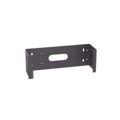Rack Abierto de Instalación en Pared con Bisagras, Profundidad de 159 mm, 19 in de Ancho, 4 UR, Color Negro