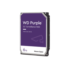 Disco Duro PURPLE de 6TB / 3 AÑOS DE GARANTÍA / Para Videovigilancia