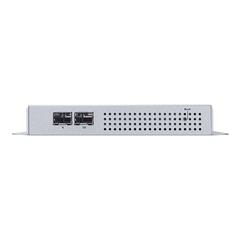 Switch Industrial PoE Administrable de Pared Capa 2, 8 Puertos Gigabit PoE 802.3at y 2 Puertos 100/1000X SFP