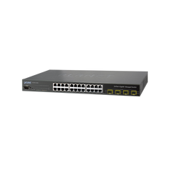 Switch Administrable L2+ 24 puertos 10/100/1000 Mbps, 4 Puertos Combo SFP