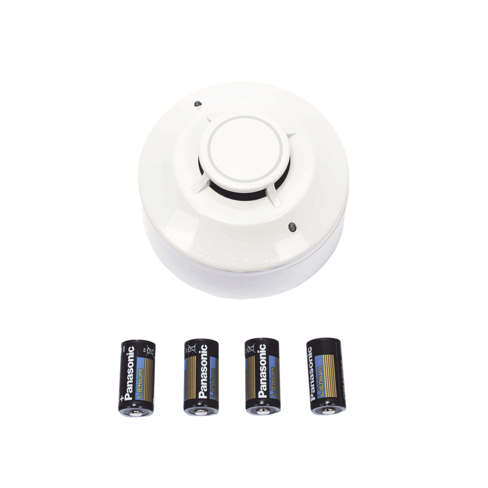 Detector Inalámbrico Termovelocimétrico Serie SWIFT, Compatible Con Paneles Direccionables Fire-Lite. Incluye Base