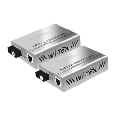 Convertidor de medios / Hasta 25 Km / 1 puerto SC/UPC 1000Mbps / 1 puerto RJ45 1000Mbps / WL: Tx 1310nm - Rx 1550nm / incluye 2 piezas A y B