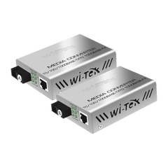 Convertidor de medios / Hasta 25 Km / 1 puerto SC/UPC 1000Mbps / 1 puerto RJ45 1000Mbps / WL: Tx 1310nm - Rx 1550nm / incluye 2 piezas A y B