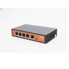 Extensor PoE / Entrada hasta 90 W / 4 puertos Gigabit PoE salida 802.3 af/at / Extensor PoE hasta 250 m / No administrable