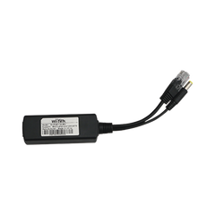 Splitter PoE IN 802.3 af/at / Se Puede Energizar Hasta con 30W / Salida de 12 Vcc 1A (12W) / Instalación es Escritorio (superficie plana) / Idea para cámas IP SIN PoE (CCTV)