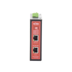 Splitter PoE IN hasta 90 W / Salida DC 12v/16V/24v o 48V / Carcasa metálica / Industrial soporte para riel DIN / Aplicaciones CCTV