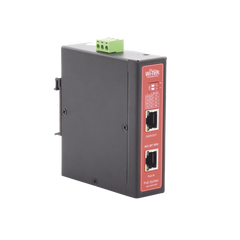 Splitter PoE IN hasta 90 W / Salida DC 12v/16V/24v o 48V / Carcasa metálica / Industrial soporte para riel DIN / Aplicaciones CCTV