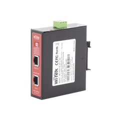Splitter PoE IN hasta 90 W / Salida DC 12v/16V/24v o 48V / Carcasa metálica / Industrial soporte para riel DIN / Aplicaciones CCTV