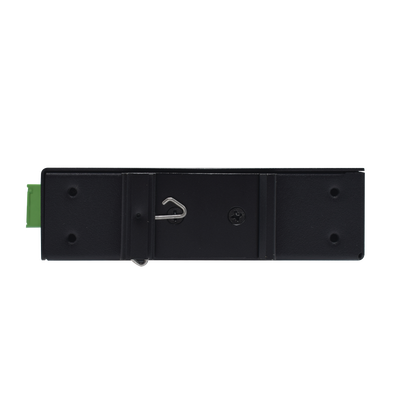 Inyector PoE Industrial / DC entrada 12-57V / PoE salida de Hasta 90W / Carcasa de Metal / Riel DIN / Aplicaciones CCTV