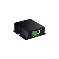 Convertidor PoE Industrial / Entrada PoE 802.3 af/at / Salida PoE pasivo 24V / Conexión plug and play / Alcance de hasta 100 metros / Ideales para Enlaces Inalámbricos