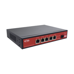 Controlador Solar de 15A con Switch PoE /  1 Puertos Gigabit PoE 802.3 bt / 2 Puertos PoE 802.3 af/at / 2 Puertos PoE Pasivo 24/48 Vcc / 1 Puerto SFP / No administrable