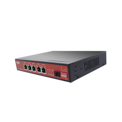 Controlador Solar de 15A con Switch PoE /  1 Puertos Gigabit PoE 802.3 bt / 2 Puertos PoE 802.3 af/at / 2 Puertos PoE Pasivo 24/48 Vcc / 1 Puerto SFP / No administrable