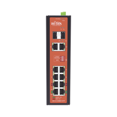 Switch PoE Industrial No administrable / Puertos 1-2 PoE 802.3 af/at y PoE 24 Vcc Pasivo 30W / Puertos 3-4 PoE 802.3 af/at/bt Hasta 60W / Puertos 5-8 PoE 802.3 af/at Hasta 30W / Los 8 puertos son Gigabit + 2 SFP combo / Presupuesto 300W