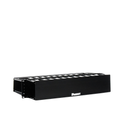 Organizador de Cables Horizontal PatchLink, Doble (Frontal y Posterior), Para Rack de 19in, 2UR