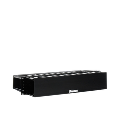 Organizador de Cables Horizontal PatchLink, Doble (Frontal y Posterior), Para Rack de 19in, 2UR