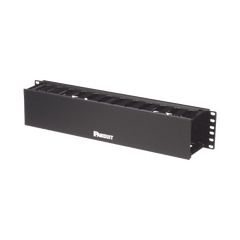 Organizador de Cables Horizontal PatchLink, Sencillo (Solo Frontal), Para Rack de 19in, 2UR