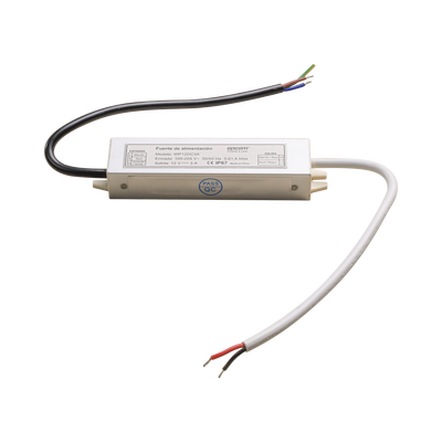 Fuente 12 V / 3 Amperes / Waterproof / Intemperie grado IP67