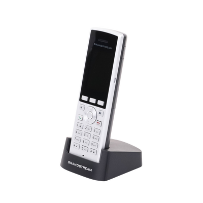 Teléfono WiFi portátil empresarial con 2 lineas y cuentas SIP, Bluetooth y botón Push-to-talk