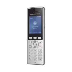 Teléfono WiFi portátil empresarial con 2 lineas y cuentas SIP, Bluetooth y botón Push-to-talk