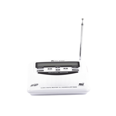 Radio receptor del Sistema de Alerta Sísmica Mexicano y meteorológico NOAA, vía radio en VHF y mediante códigos EAS-SAME