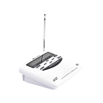 Radio receptor del Sistema de Alerta Sísmica Mexicano y meteorológico NOAA, vía radio en VHF y mediante códigos EAS-SAME