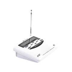 Radio receptor del Sistema de Alerta Sísmica Mexicano y meteorológico NOAA, vía radio en VHF y mediante códigos EAS-SAME