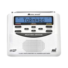 Radio receptor del Sistema de Alerta Sísmica Mexicano y meteorológico NOAA, vía radio en VHF y mediante códigos EAS-SAME