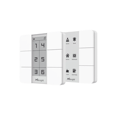 Panel Inteligente con Botones Programables y Display Digital para Automatización LoRaWAN