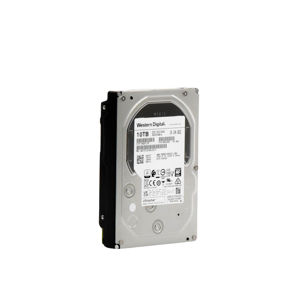 Disco Duro Enterprise 10 TB / Wester Digital (WD) / Serie Ultrastar / Recomendado para Data Center y NVRs de Alta Capacidad / Alto Performace