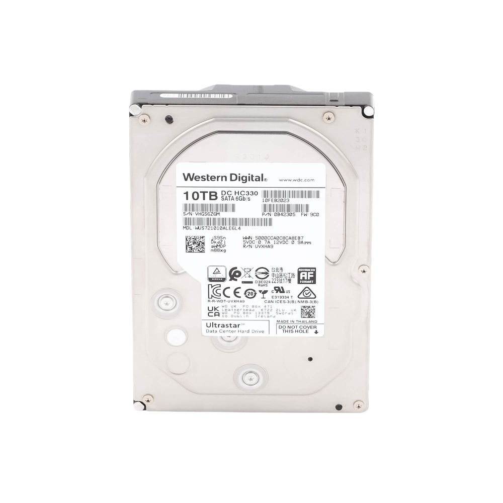 Disco Duro Enterprise 3.5" 10 TB / Hikvision / 7200 RPM / SATA / Alto Rendimiento / Recomendado para NVRs HIKVISION